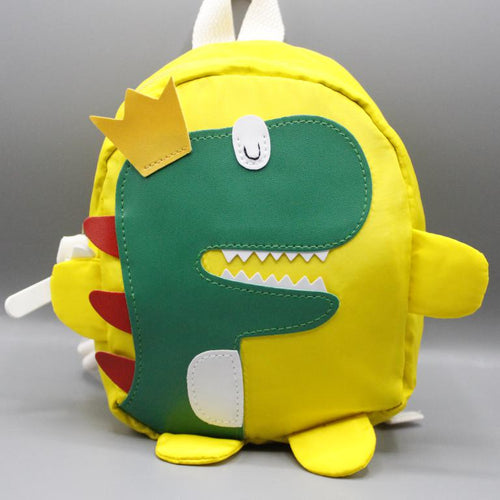 Load image into Gallery viewer, Cute Dinosaur Small Backpack / Snack Bag Yellow (KC5548)
