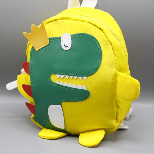 Load image into Gallery viewer, Cute Dinosaur Small Backpack / Snack Bag Yellow (KC5548)
