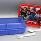 Avengers Lunch Box With Two Portions, Spoon & Fork (KC5260)