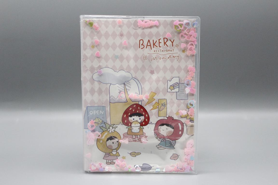 Bakery Restaurant Floating Stars Cover Diary / Notebook (KC5555)