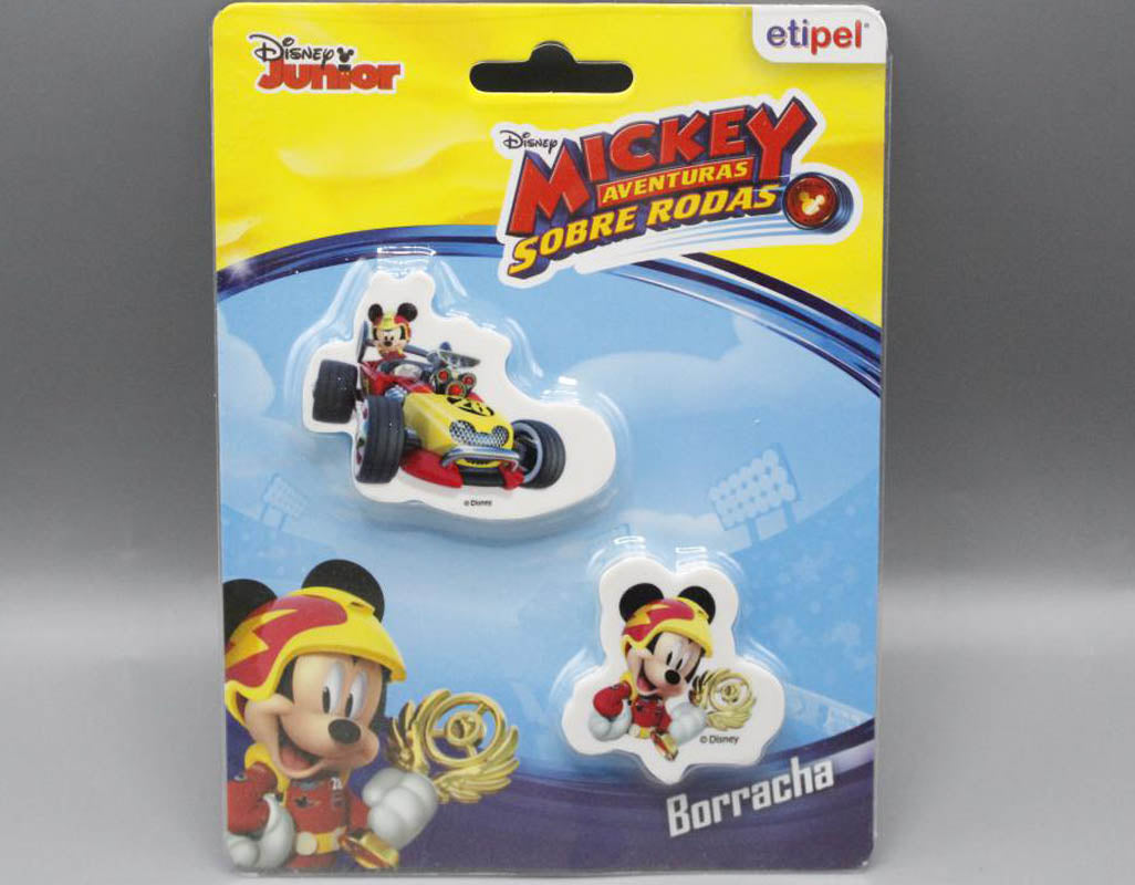 Mickey Mouse Shaped Eraser Pack of 2 (DYP-108)