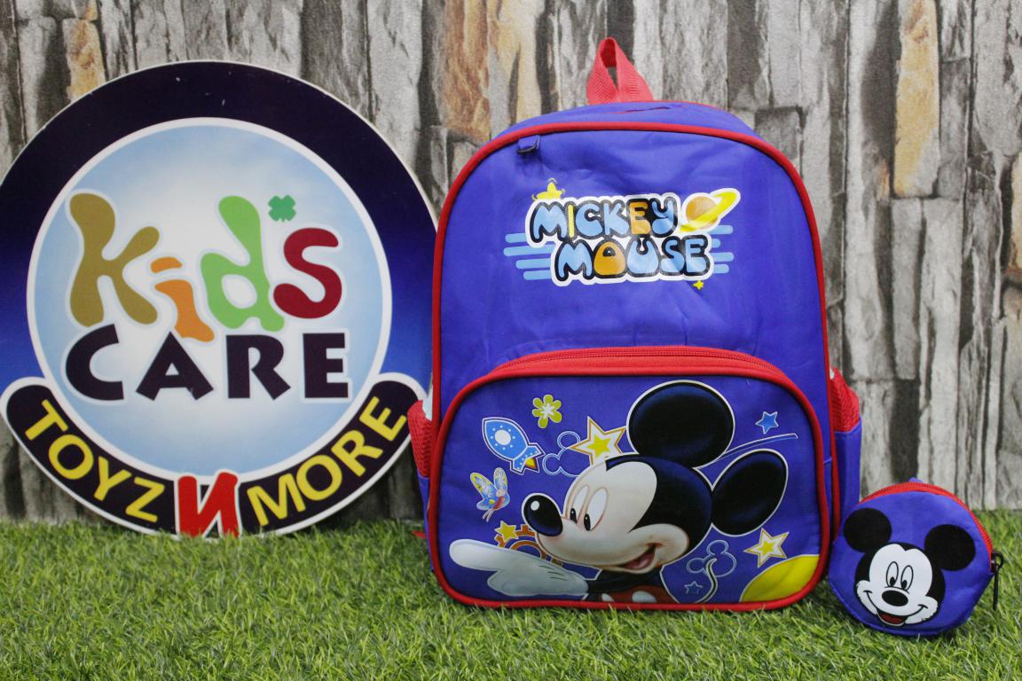 Mickey Mouse Bag For Play Group / Picnic / Travel Blue (KC5318)