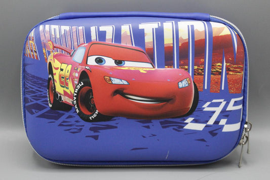 Mc Queen Cars Pencil Case & Stationery Pouch / Organizer Blue (039)