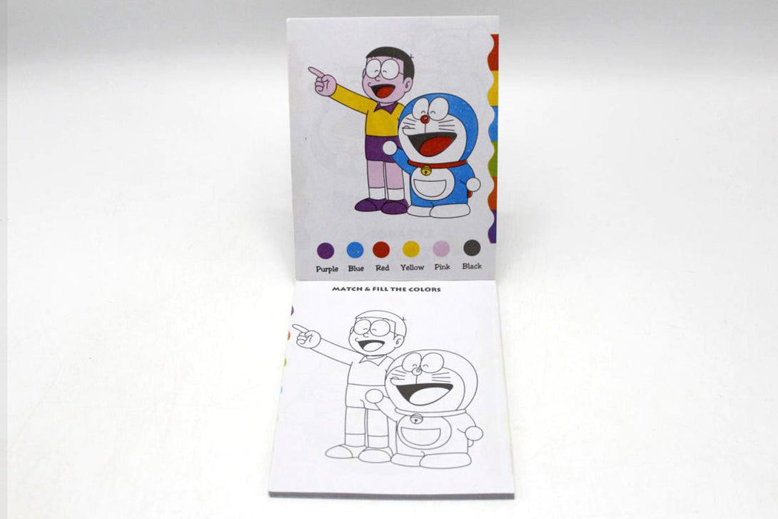 Copycat Colouring In Doraemon Coloring Copycat Book Pad (518) – Kids Care