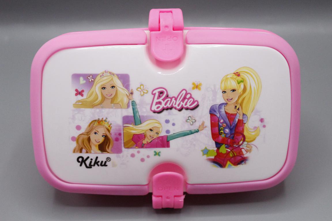 Barbie Two Level Lunch Box With Spoon & Fork (KC5599)