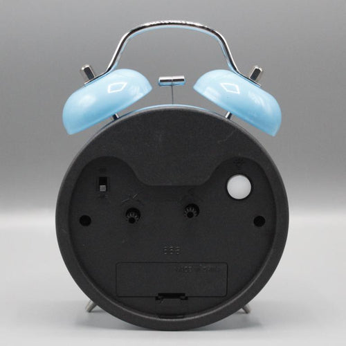Load image into Gallery viewer, Frozen Metallic Body Loud Bell Alarm Tabble Clock for Kids Bedroom Blue (668-1)
