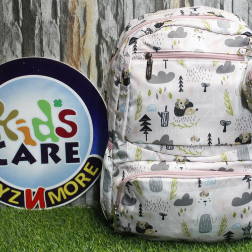 Load image into Gallery viewer, Printed Water Proof School Bag for Girls With Small Pouch (320278)
