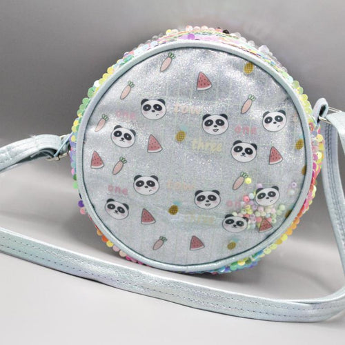 Load image into Gallery viewer, Panda Sequence Cross Body Purse (KC5495E)

