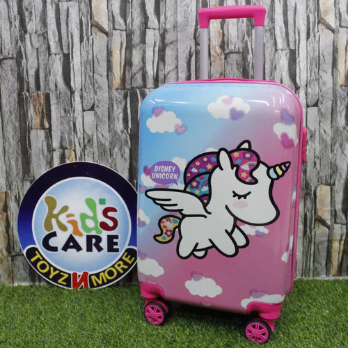 Load image into Gallery viewer, Unicorn 4 Wheels Children Kids Luggage Travel Bag / Suitcase 16 Inches
