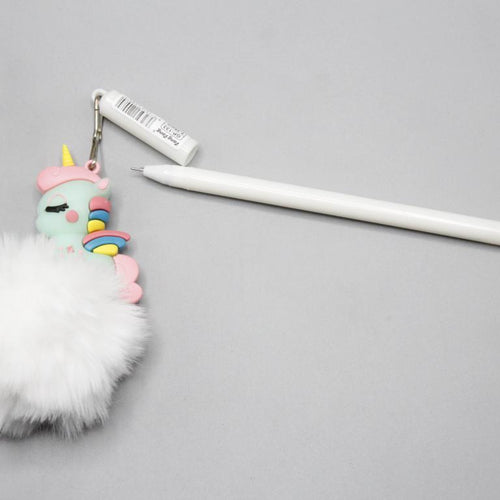 Load image into Gallery viewer, Cute &amp; Fluffy Unicorn Pen (GP-133)
