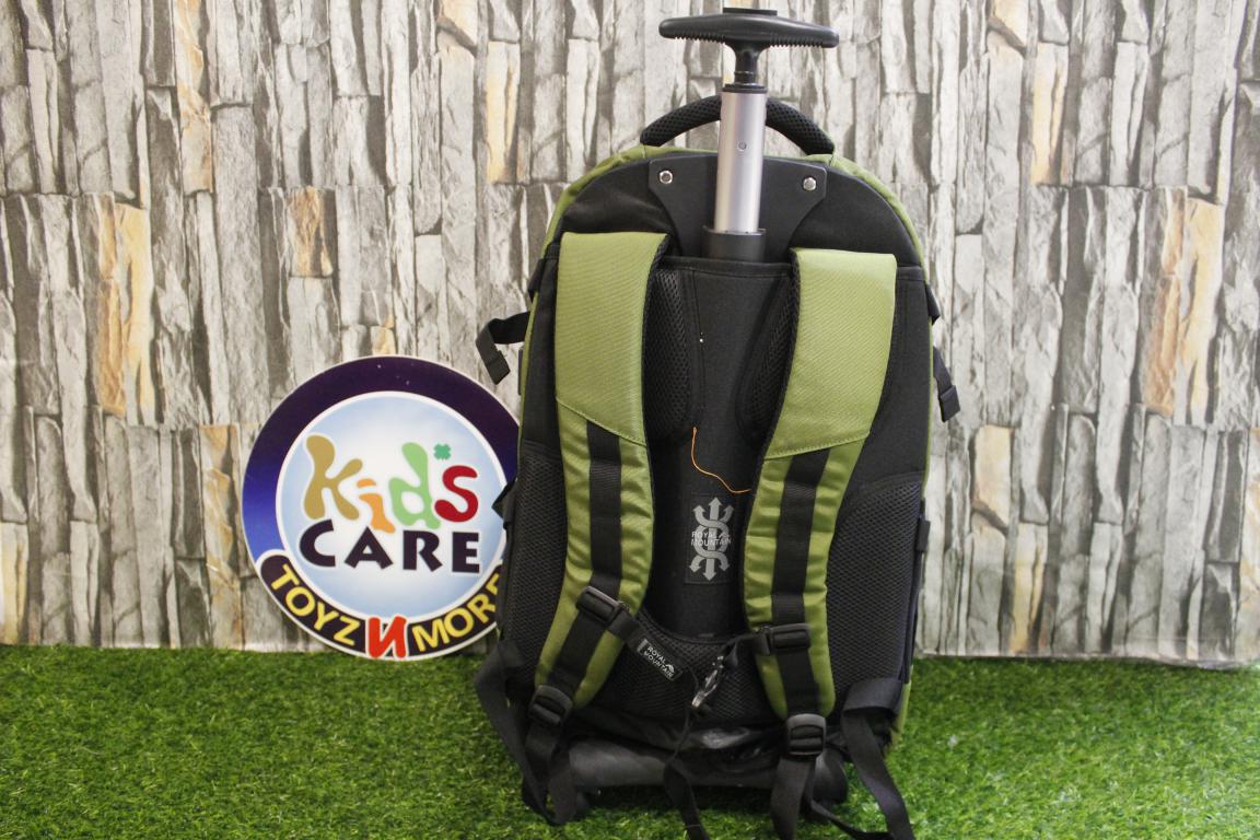 Royal Mountain School / Laptop / Travel Trolley Backpack Bag 21 Inches Green (5901-21)