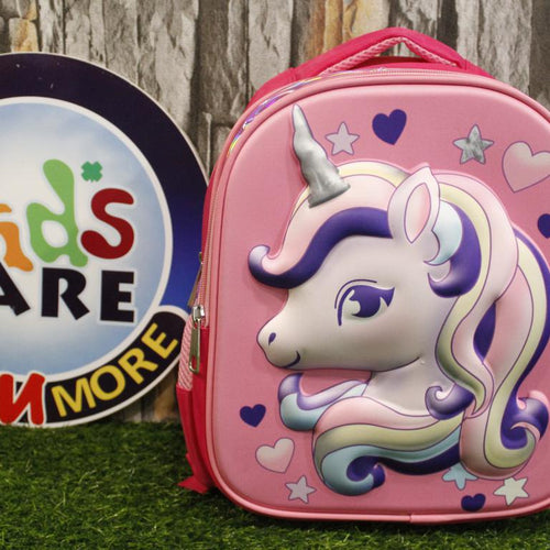 Load image into Gallery viewer, Unicorn Pink School Bag For KG-1 &amp; KG-2 (13020)
