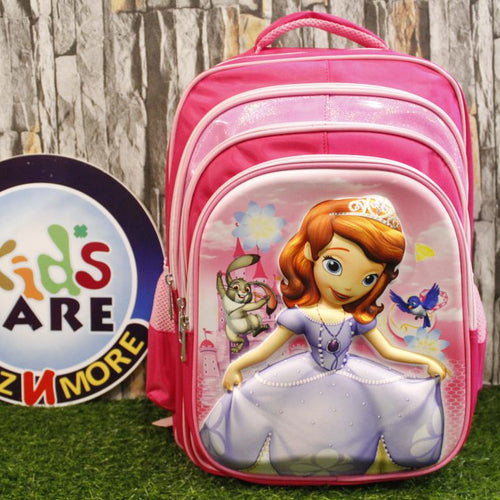 Load image into Gallery viewer, Sofia The First School Bag For Grade-3 to Grade-5 (18030)
