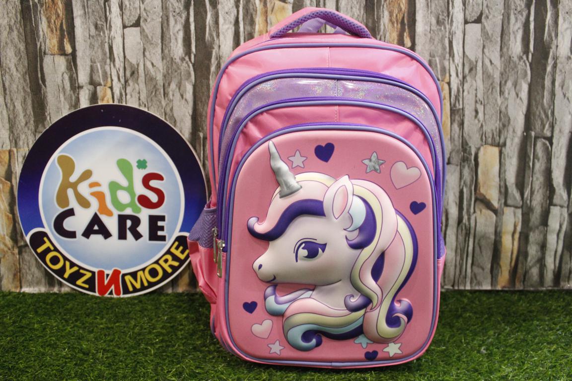 Unicorn School Bag For Grade-3 And Above Pink (18030)