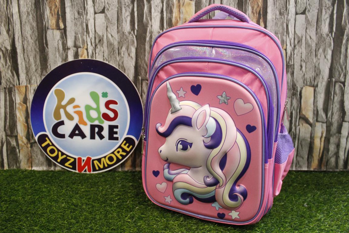 Unicorn School Bag For Grade-3 And Above Pink (18030)