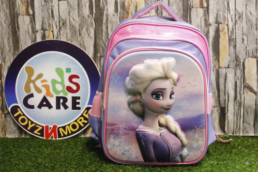 Frozen School Bag For Grade-1 And Grade-2 For Girls (16030)
