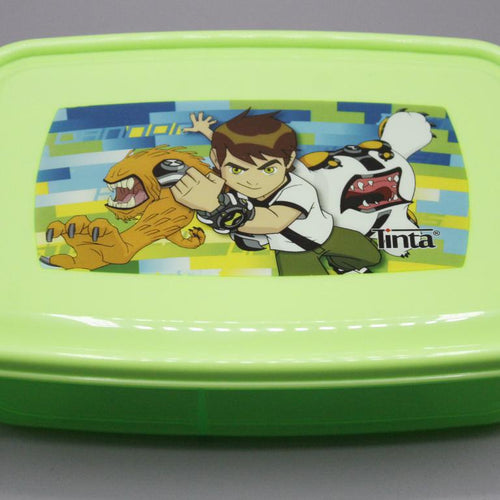 Load image into Gallery viewer, Ben 10 Unbreakable Lunch / Sandwich Box With Partition (2020)
