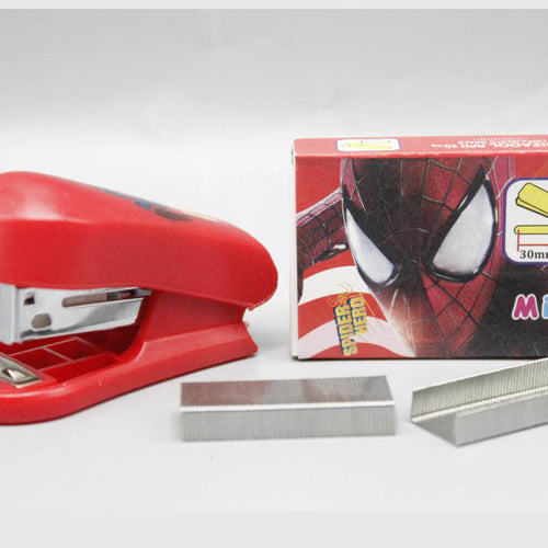 Load image into Gallery viewer, Spider Man Mini Stapler Set Red (EQS-028)
