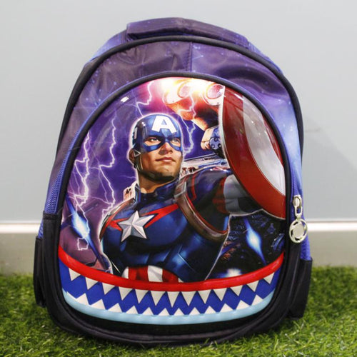 Load image into Gallery viewer, Captain America Backpack Bag for Play Group / Travel (SSKK-35)
