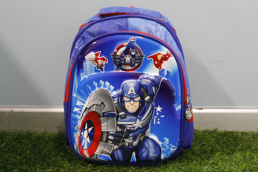 Captain America Backpack Bag for Play Group / Travel (SSKK-39)