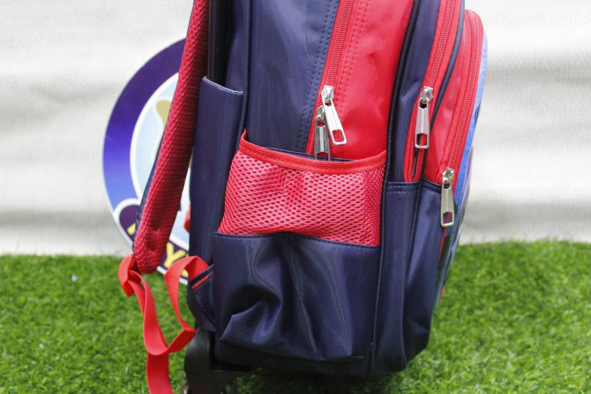 Captain America School Bag With Trolley For Grade-1 & 2 (16030)