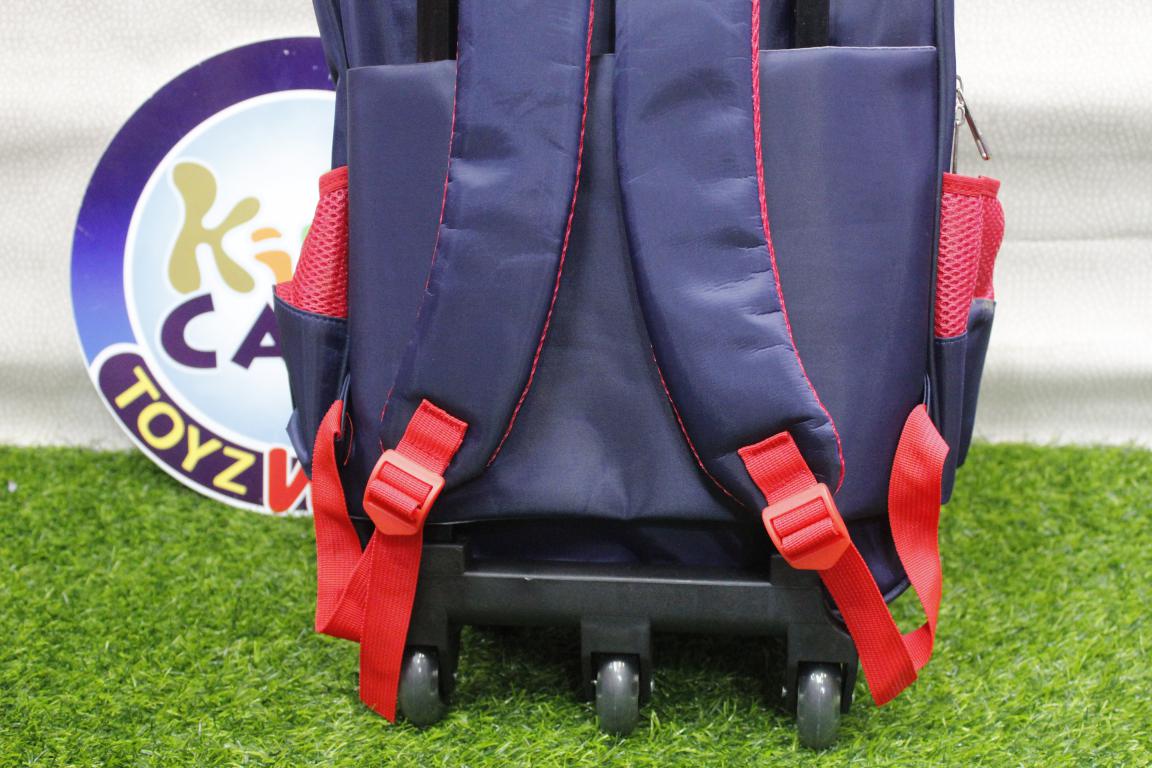 Spider Man School Bag With Trolley For Grade-3 to Grade-6 (18030)