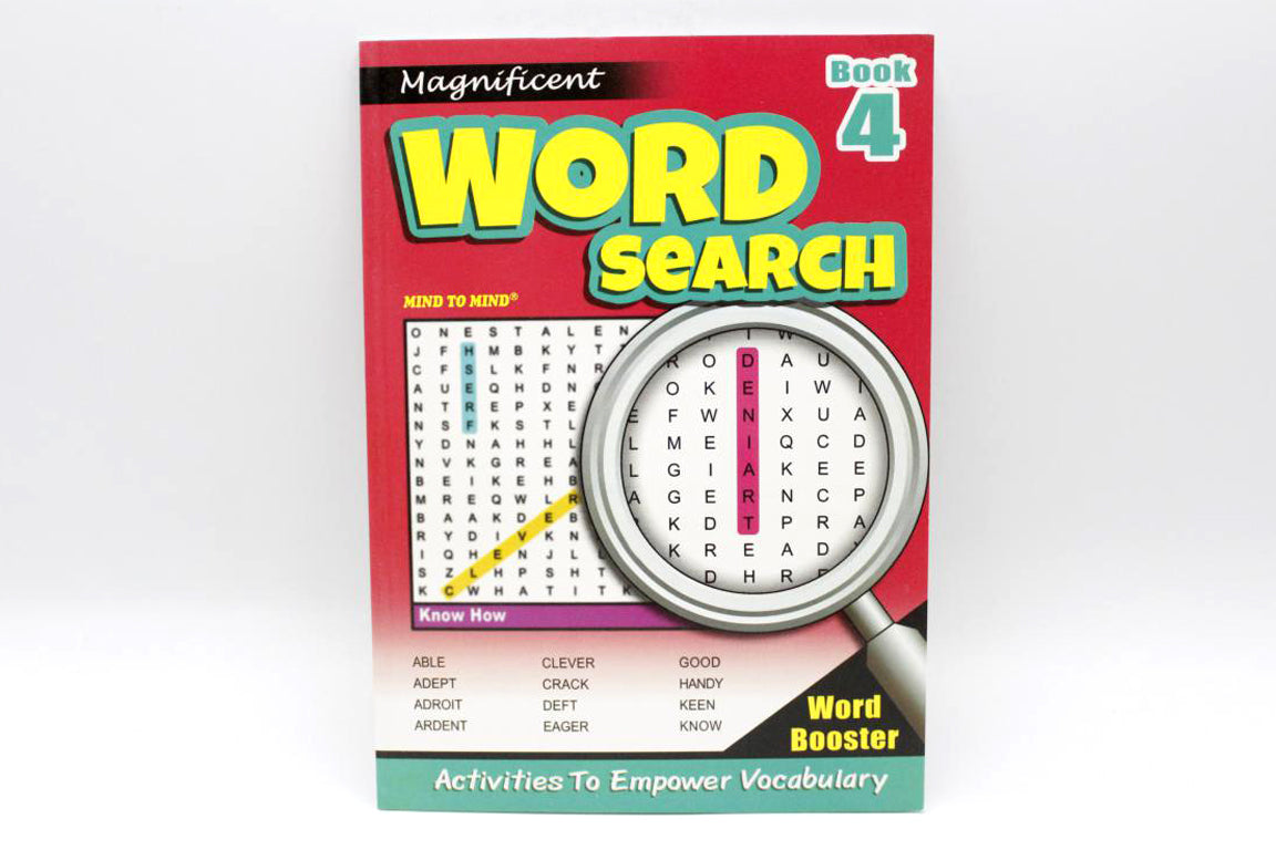 Magnificent Word Search Book 4 – Kids Care