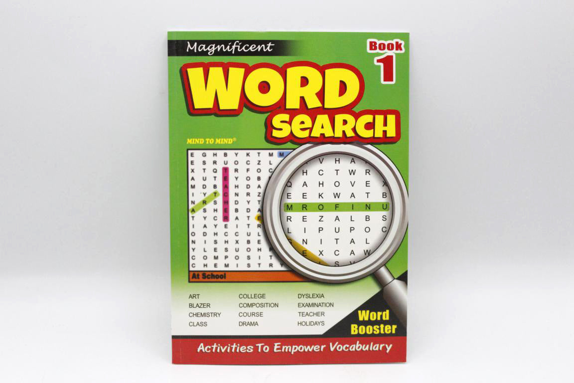 Magnificent Word Search Book 1 – Kids Care