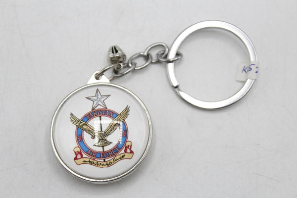 Pakistan Air Force Acrylic Keychain & Bag Hanging (KC5297)