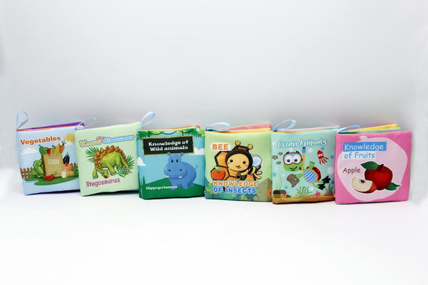 Fabric / Cloth Book Pack of 6 (358-1)