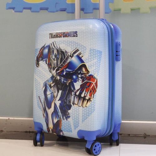Load image into Gallery viewer, Transformers  4 Wheels Children Kids Luggage Travel Bag / Suitcase 20 Inches For Boys
