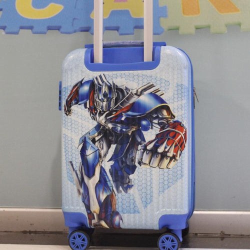 Load image into Gallery viewer, Transformers  4 Wheels Children Kids Luggage Travel Bag / Suitcase 20 Inches For Boys

