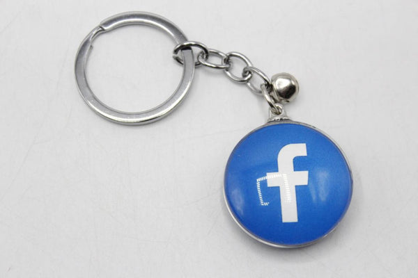 Facebook / WhatsApp Logo Acrylic Keychain / Bag Hanging