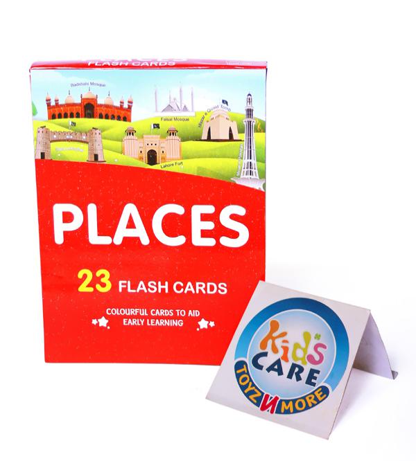 Pakistan Places Flash Cards for Kids - Learn & Explore | 23 Doube Sided Cards (3527)