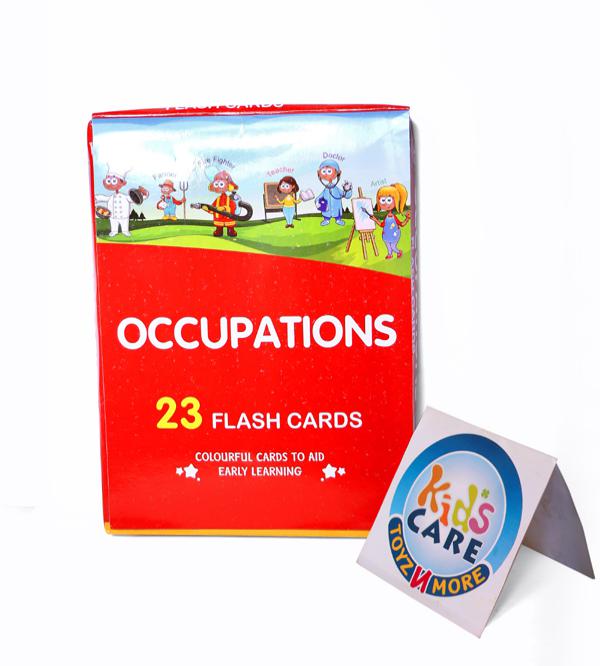 Occupation Flash Cards for Kids - Learn About Careers | 23 Doube Sided Cards (3526)