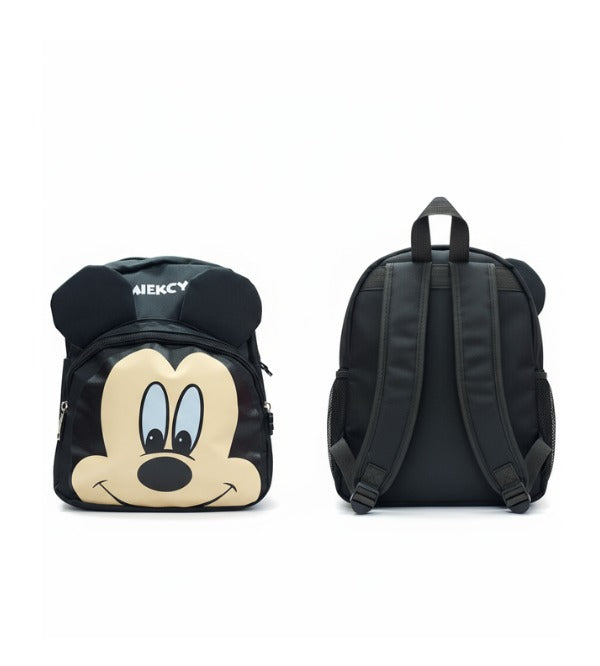 Mickey Mouse Design Backpack for Kids – Black | Cute Cartoon School & Travel Bag (Z-86)