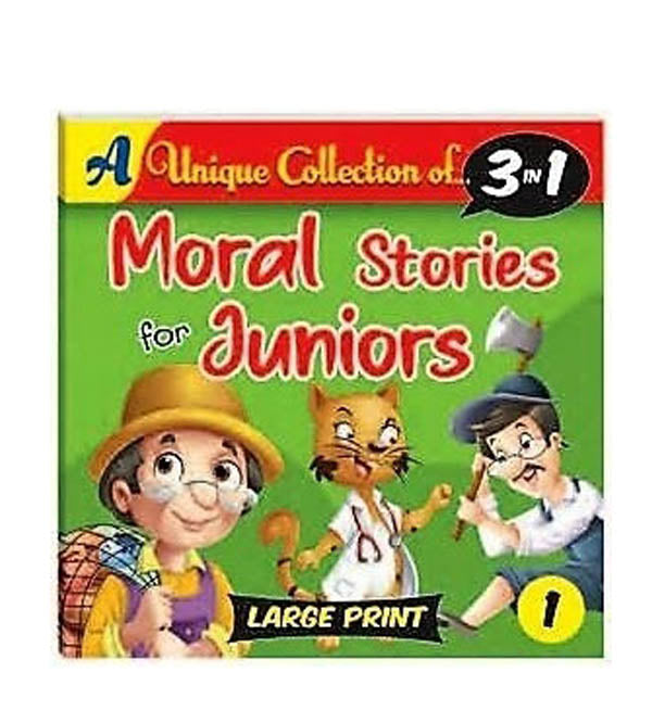 Mind to Mind: 3-in-1 Moral Stories for Juniors - Book 1 (Large Print