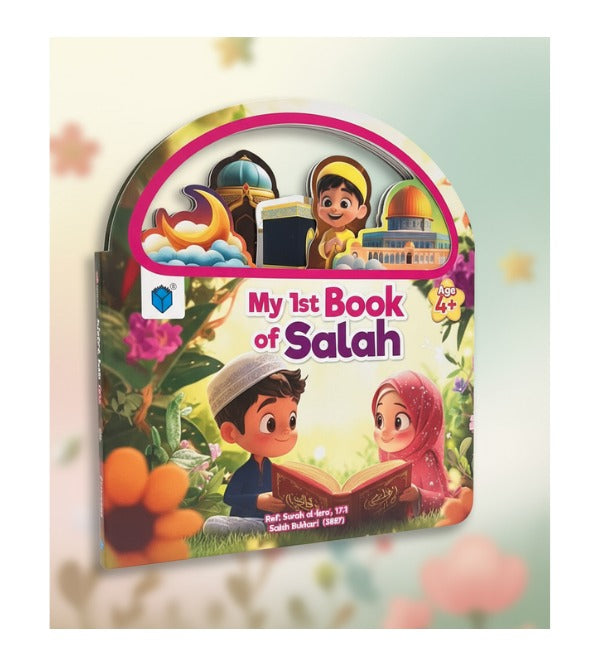 My 1st Book of Salah – Die Cut Interactive Islamic Board Book for Kids (Wipe & Clean, 11 Pages)