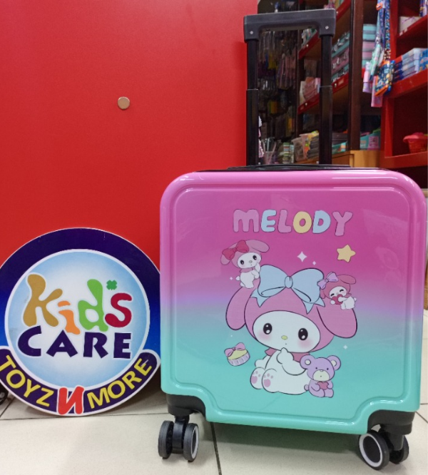 My Melody Kids Travel Suitcase with Number Lock – Lightweight & Durable 4-Wheel Trolley Bag