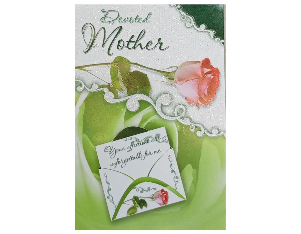 Pop Up Greeting Card - Devoted Mother
