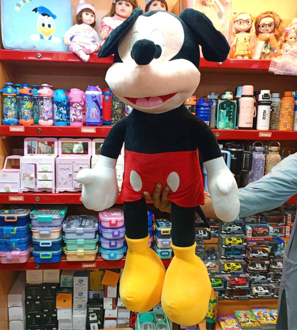 Giant Mickey Mouse Stuffed Plush Toy - 36-inch Premium Washable Cuddle Buddy