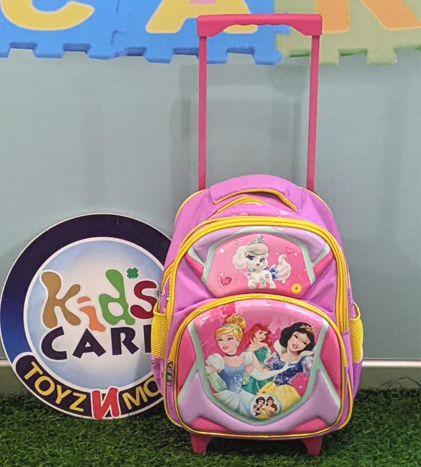 Princess Themed School Trolley Bag for Kindergarten Kids (T14115)