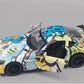 Printed Multicolor Matte Finished Alloy Pull Back Model Toy Car (3621C)