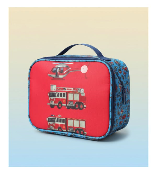 Rescue Vehicles Design Insulated Lunch Bag – Handbag Style | 9x7 Inches