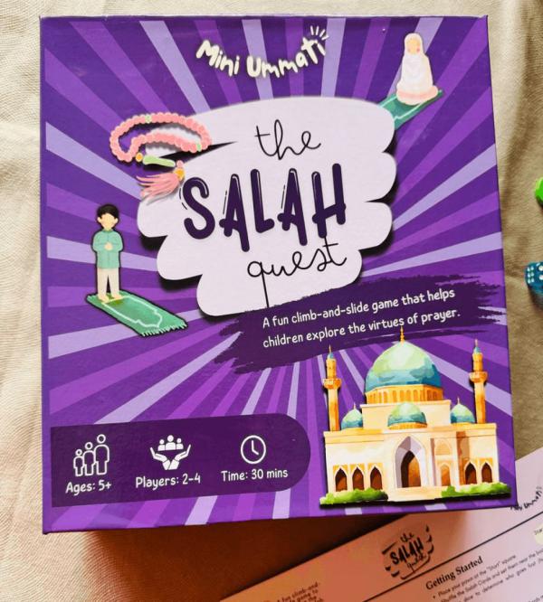 Salah Quest Islamic Board Game for Kids – Fun Educational Game to Learn Salah and Prayer Habits