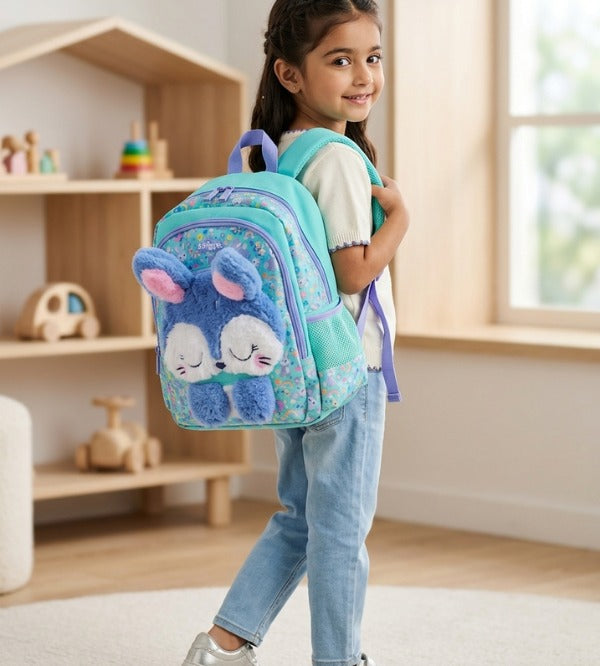 Smiggle Animalia Bunny Junior Character Backpack Mint – Kids School ...