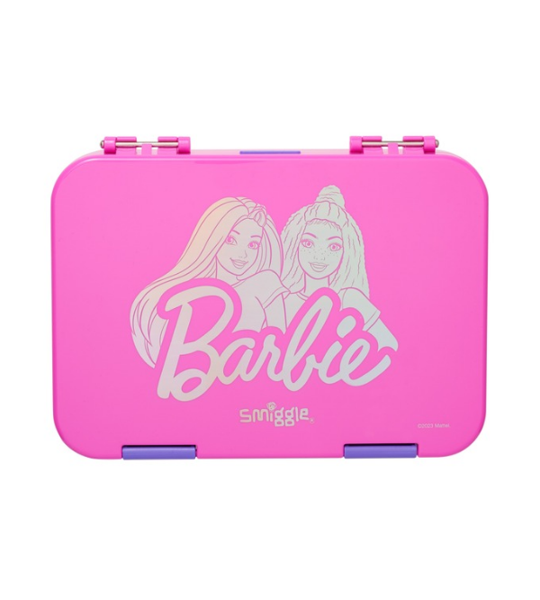 Smiggle Barbie Medium Bento Lunch Box for Kids – BPA-Free, Durable & Eco-Friendly (398642)
