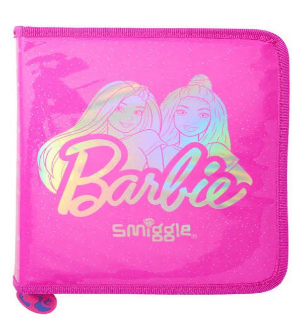 Smiggle Barbie Zip It Pencil Case – Complete Stationery Set for Kids (720746)