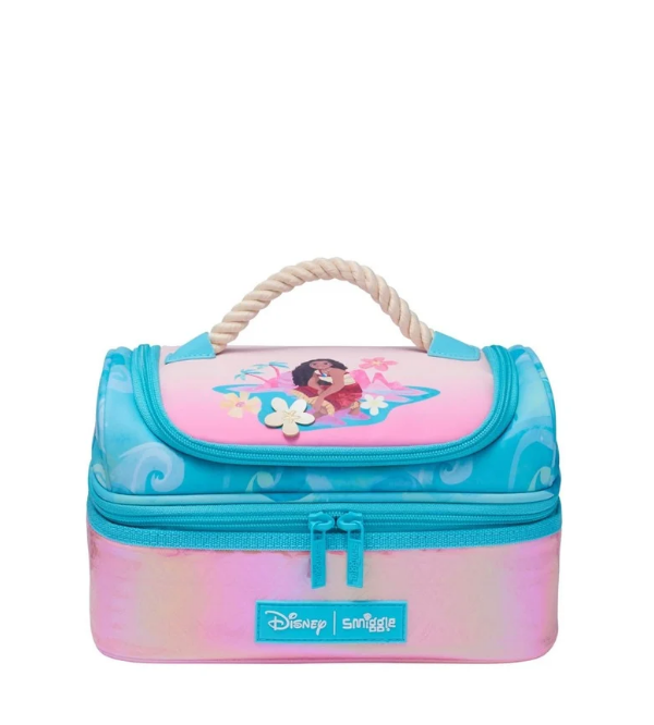 Smiggle Brand Moana Two Compartment Insulated Lunch Bag (278833)