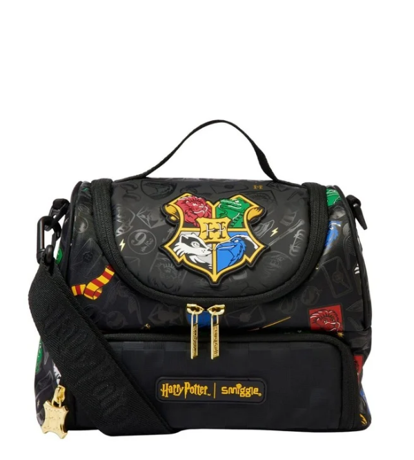 Smiggle Harry Potter Hogwarts Insulated Lunch Bag for Kids – School Lunch Box Bag (579868)